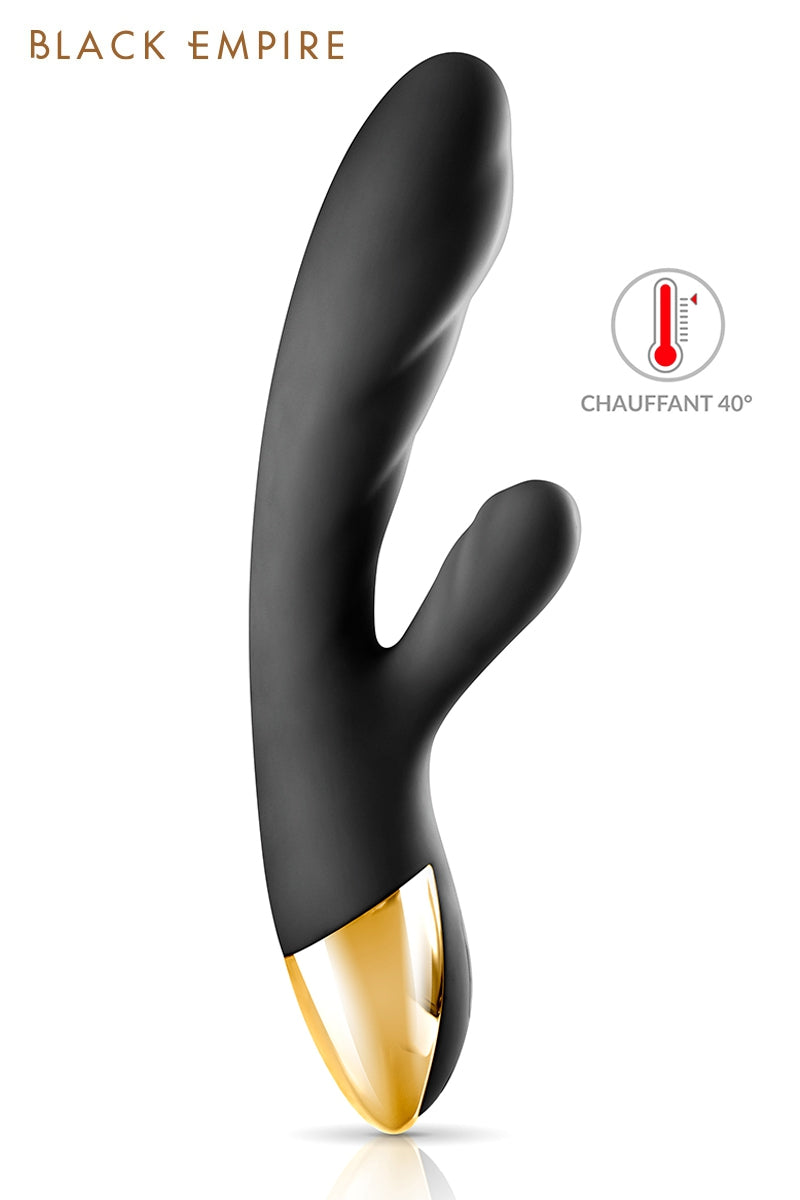 Black Empire My Queen – Vibromasseur Rabbit Chauffant