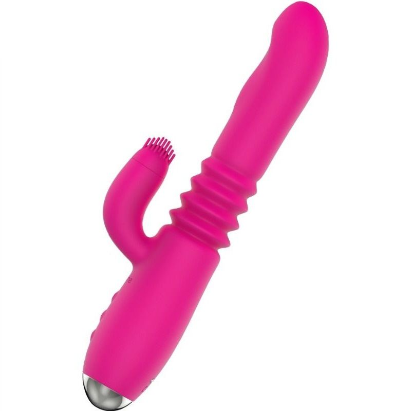 Nalone Idol+ – Vibromasseur Rabbit Va-et-Vient Chauffant et Rotatif