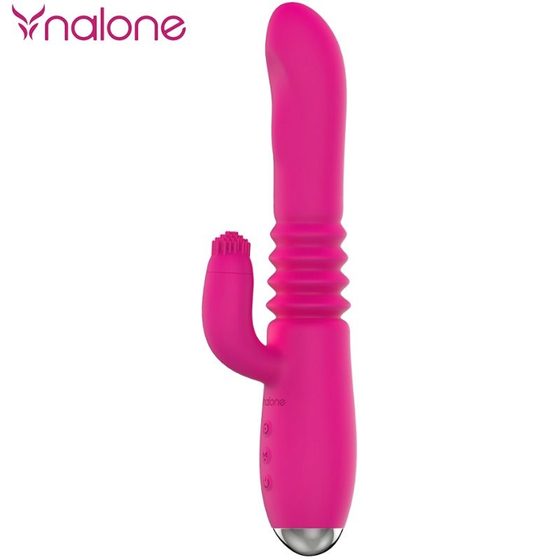 Nalone Idol+ – Vibromasseur Rabbit Va-et-Vient Chauffant et Rotatif