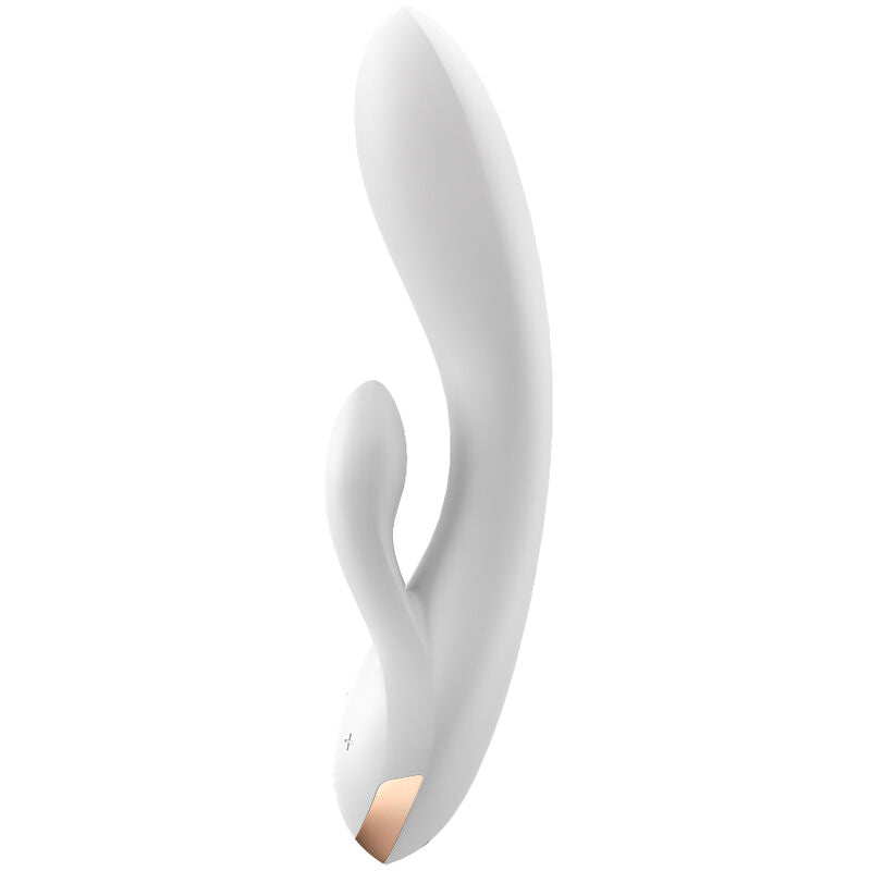 Satisfyer Double Flex – Vibromasseur Rabbit Connecté