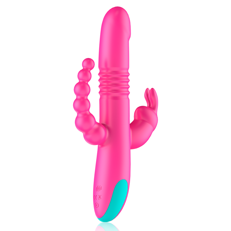 Happy Loky Donald – Vibromasseur Rabbit Triple Stimulation