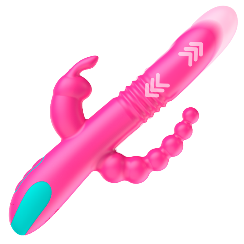 Happy Loky Donald – Vibromasseur Rabbit Triple Stimulation