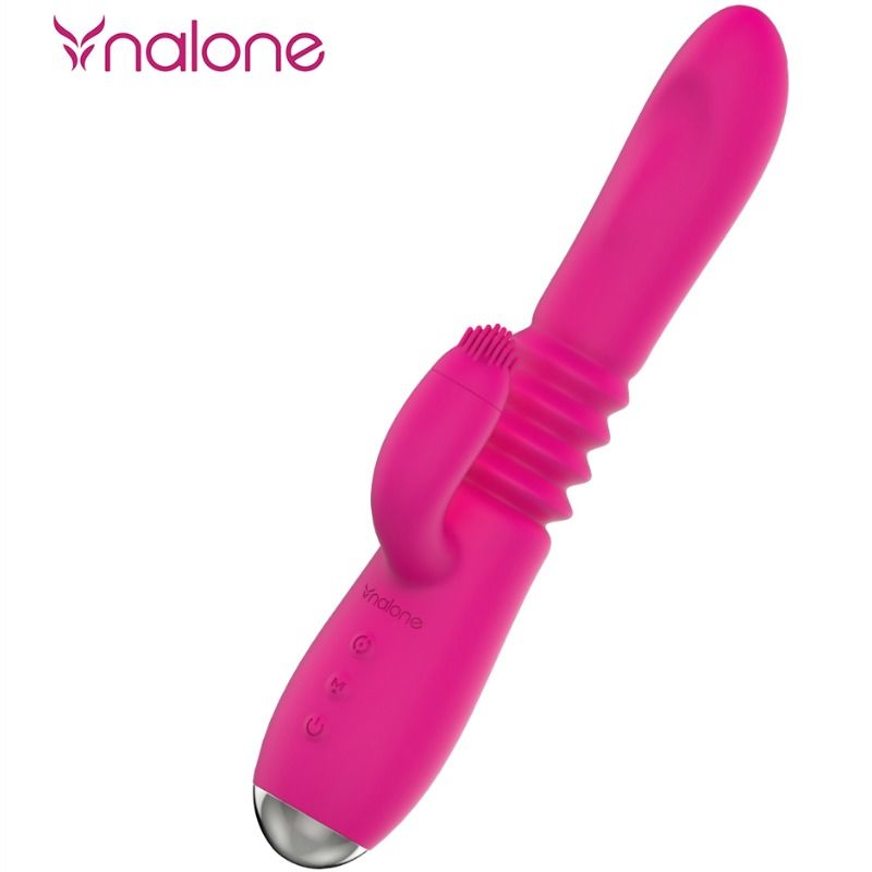 Nalone Idol+ – Vibromasseur Rabbit Va-et-Vient Chauffant et Rotatif